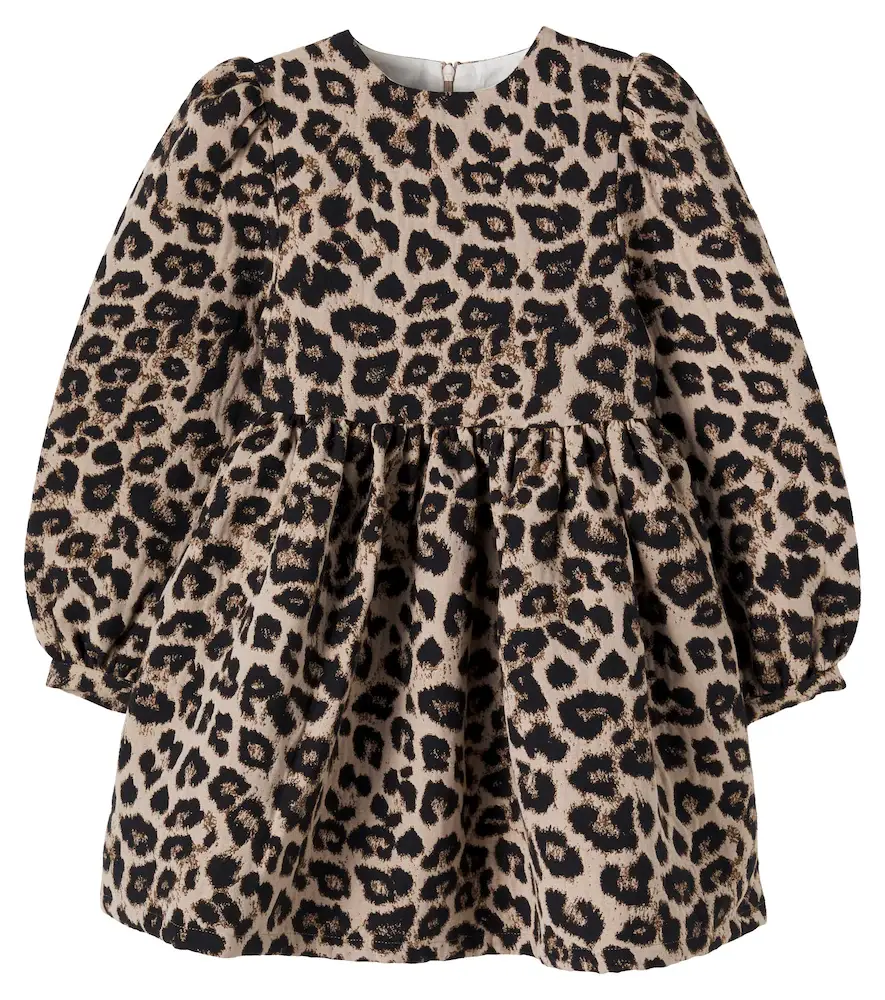 THE NEW SOCIETY Mossie animal-print jacquard dress | Image 1 THE NEW SOCIETY Mossie animal-print jacquard dress | Image 1