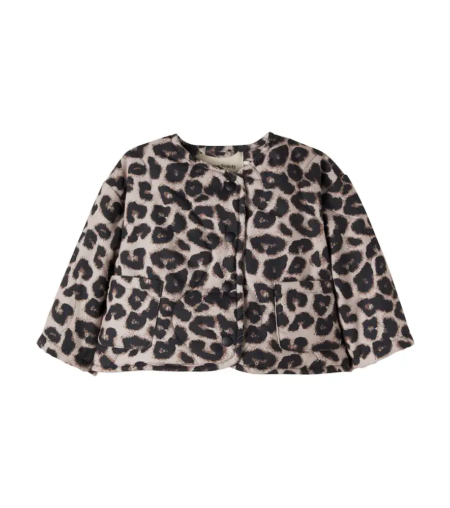 THE NEW SOCIETY Baby Moosie cotton-blend jacket | Image 1 THE NEW SOCIETY Baby Moosie cotton-blend jacket | Image 1