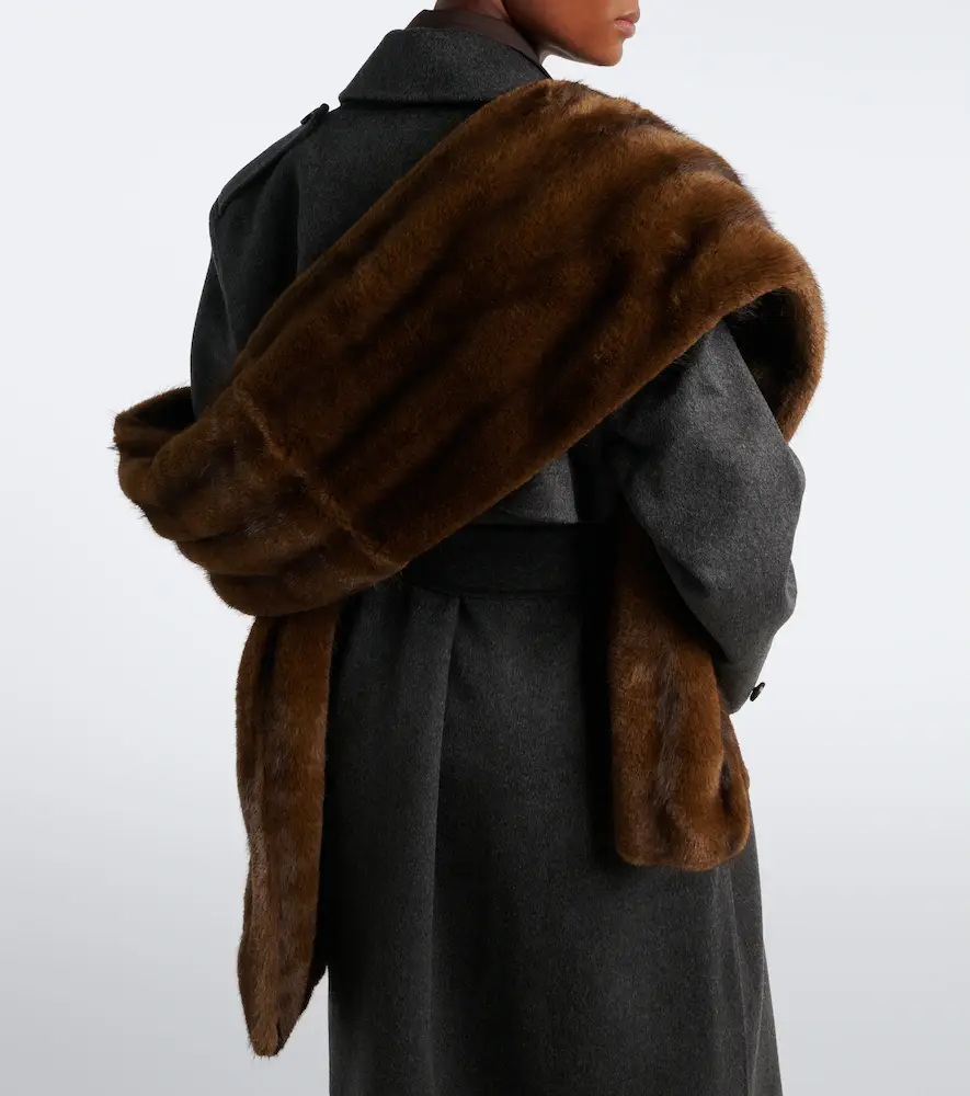 The Frankie Shop Ciasa scarf | Thumbnail 4 The Frankie Shop Ciasa scarf | Thumbnail 4