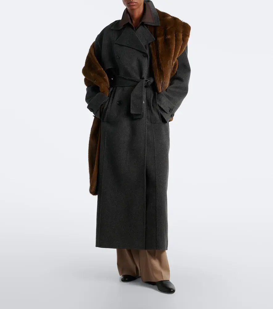 The Frankie Shop Ciasa scarf | Thumbnail 5 The Frankie Shop Ciasa scarf | Thumbnail 5