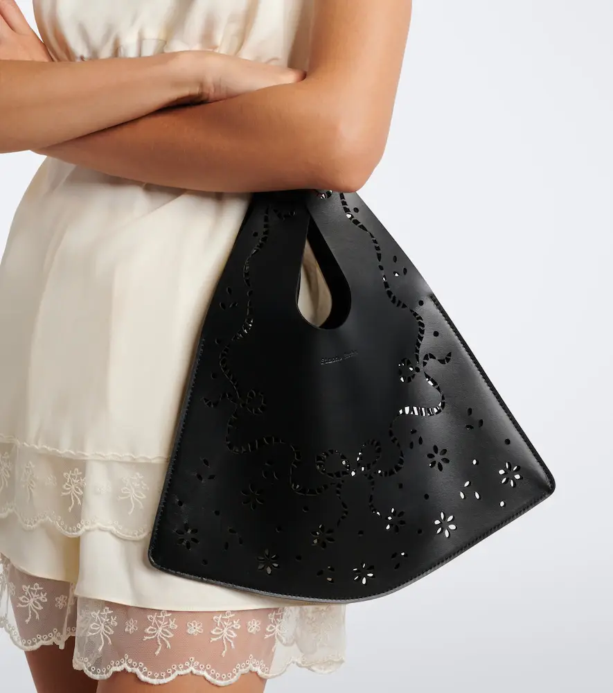 Simone Rocha Mini floral leather shopper | Thumbnail 5 Simone Rocha Mini floral leather shopper | Thumbnail 5