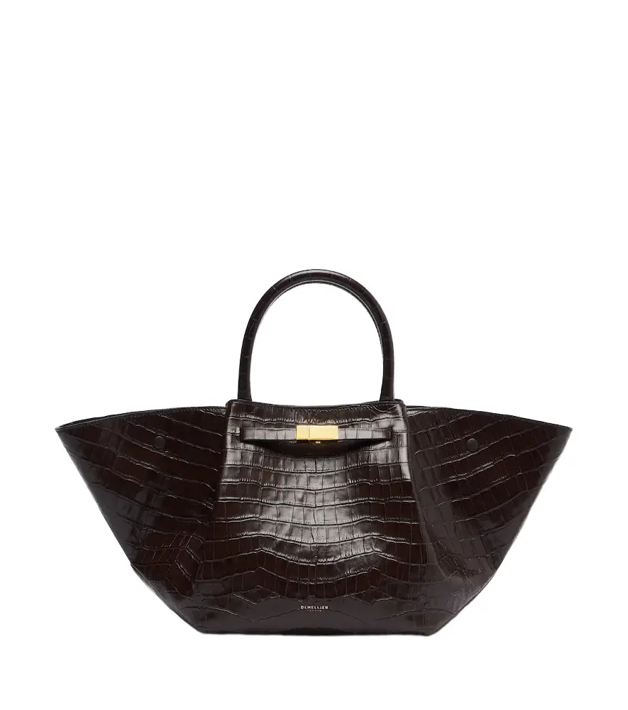 DeMellier New York Midi croc-effect leather top-handle bag | Image 1 DeMellier New York Midi croc-effect leather top-handle bag | Image 1