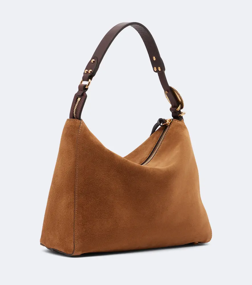 Etro Medium suede shoulder bag | Thumbnail 2 Etro Medium suede shoulder bag | Thumbnail 2