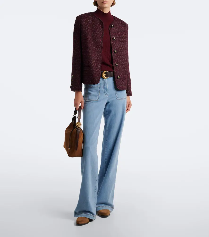 Etro Medium suede shoulder bag | Thumbnail 5 Etro Medium suede shoulder bag | Thumbnail 5