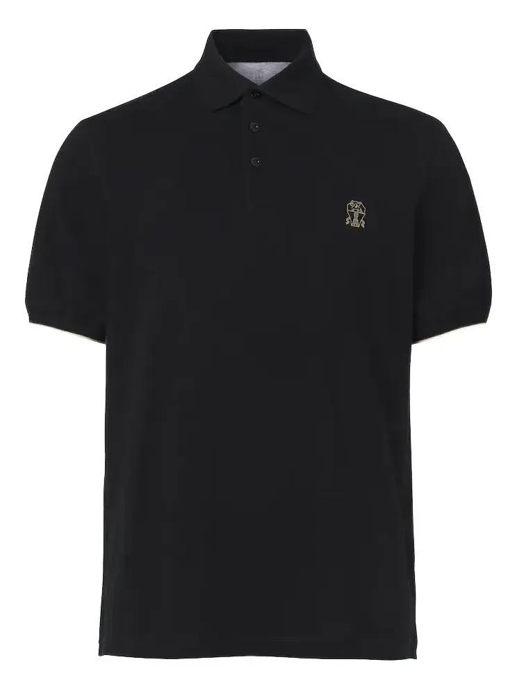 Cotton piqué polo shirt Cotton piqué polo shirt