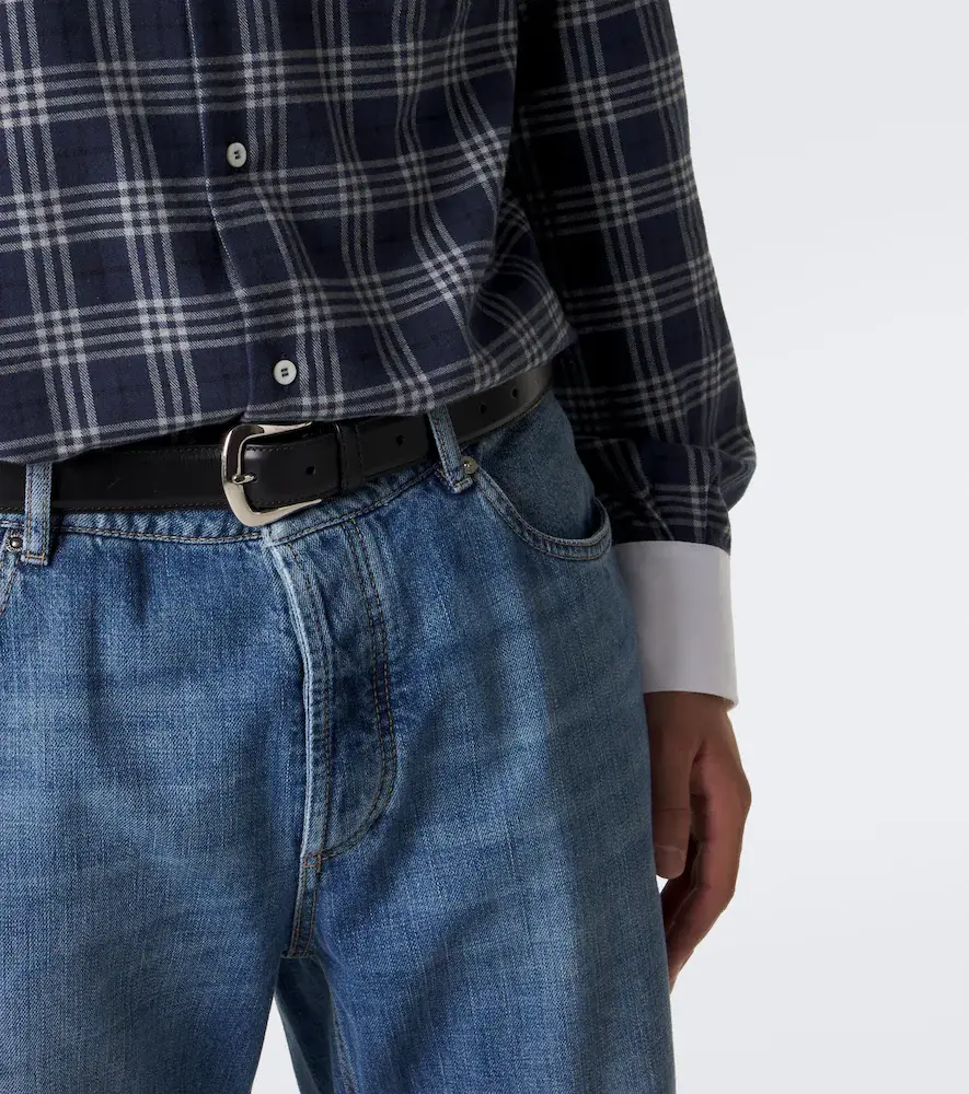 Brunello Cucinelli Checked cotton-blend flannel shirt | Thumbnail 7 Brunello Cucinelli Checked cotton-blend flannel shirt | Thumbnail 7
