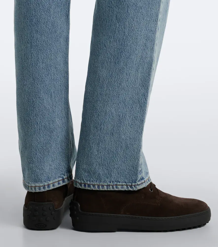 Tod's Gommino suede mid-calf boots | Thumbnail 6 Tod's Gommino suede mid-calf boots | Thumbnail 6