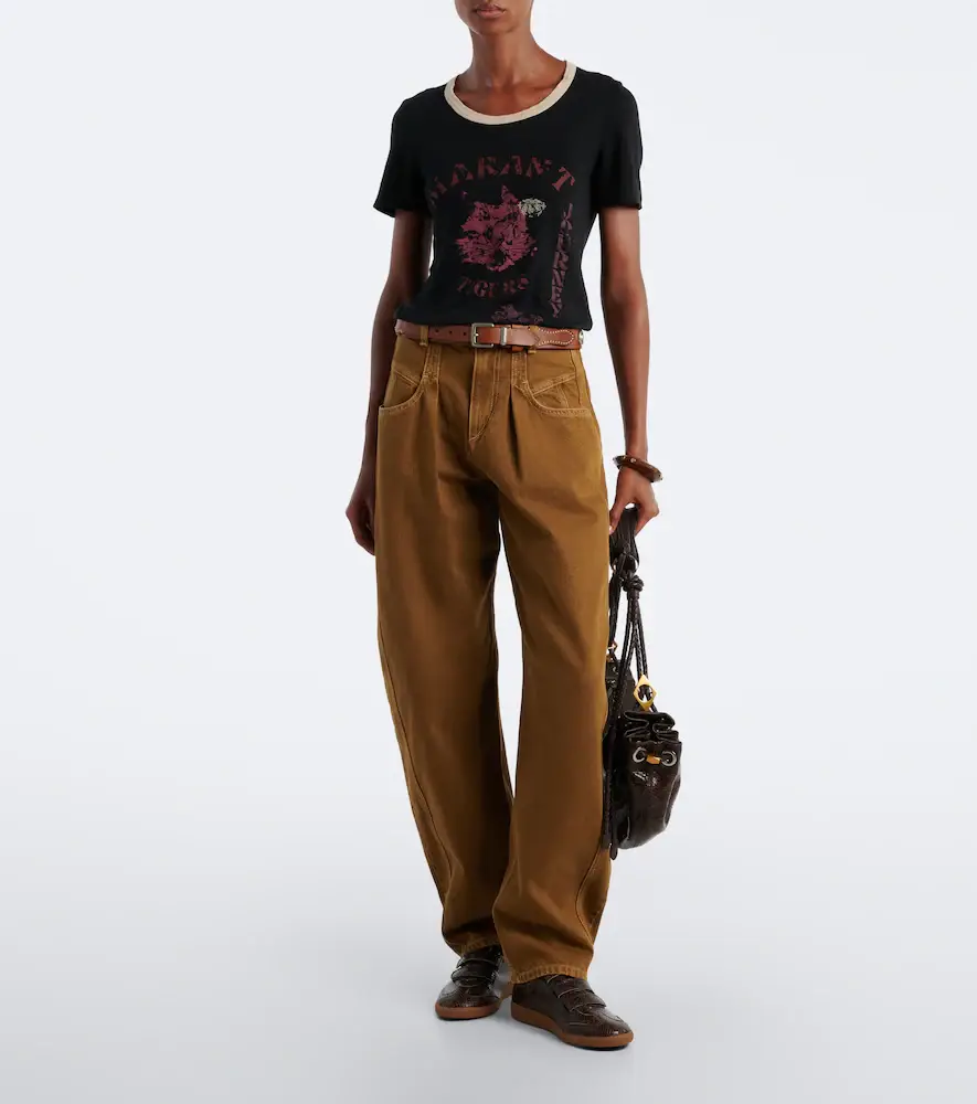 Isabel Marant Beth snake-effect leather sneakers | Thumbnail 5