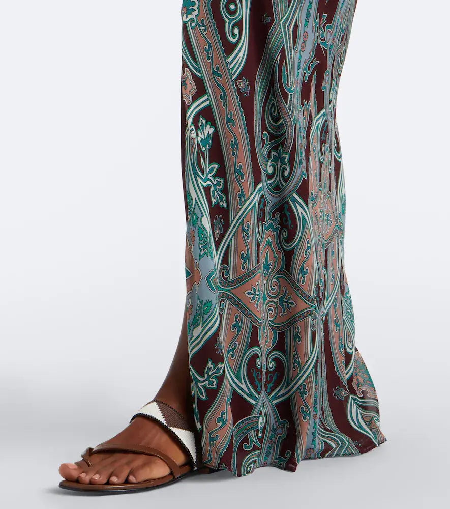 Veronica Beard Daciana printed silk georgette maxi dress | Thumbnail 6 Veronica Beard Daciana printed silk georgette maxi dress | Thumbnail 6