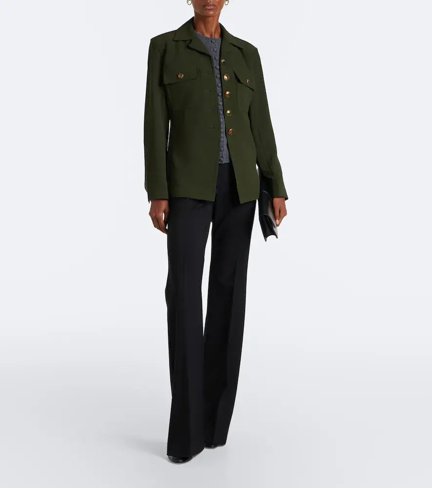 Veronica Beard Molyneux crêpe jacket | Thumbnail 3