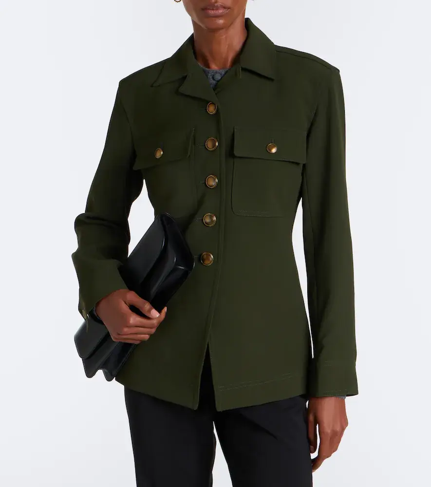 Veronica Beard Molyneux crêpe jacket | Thumbnail 4