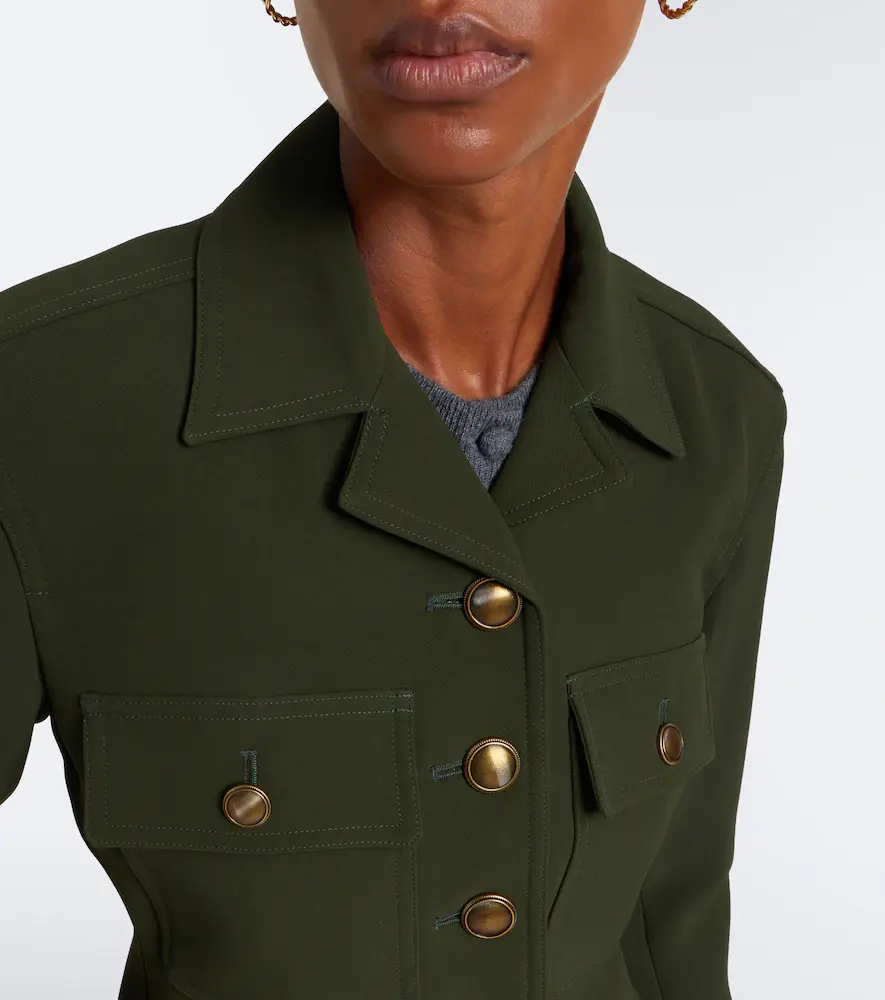 Veronica Beard Molyneux crêpe jacket | Thumbnail 6