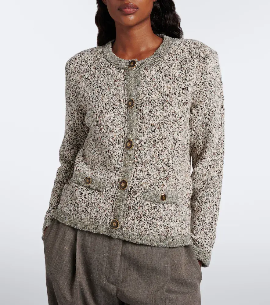 Veronica Beard Rexton knitted cotton-blend cardigan | Thumbnail 3 Veronica Beard Rexton knitted cotton-blend cardigan | Thumbnail 3