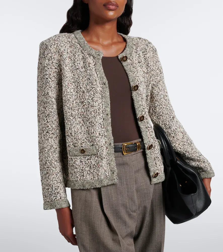 Veronica Beard Rexton knitted cotton-blend cardigan | Thumbnail 6 Veronica Beard Rexton knitted cotton-blend cardigan | Thumbnail 6
