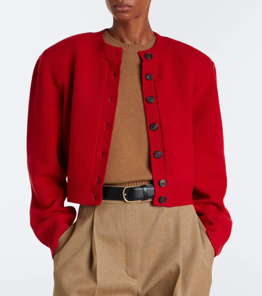 RÓHE Róhe Cropped wool cardigan | Thumbnail 4 RÓHE Róhe Cropped wool cardigan | Thumbnail 4