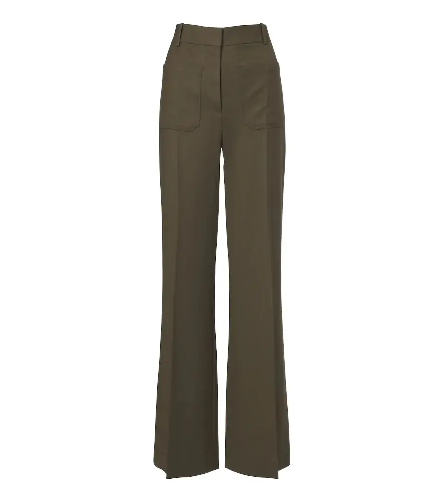 Victoria Beckham Alina wide-leg pants | Image 1 Victoria Beckham Alina wide-leg pants | Image 1