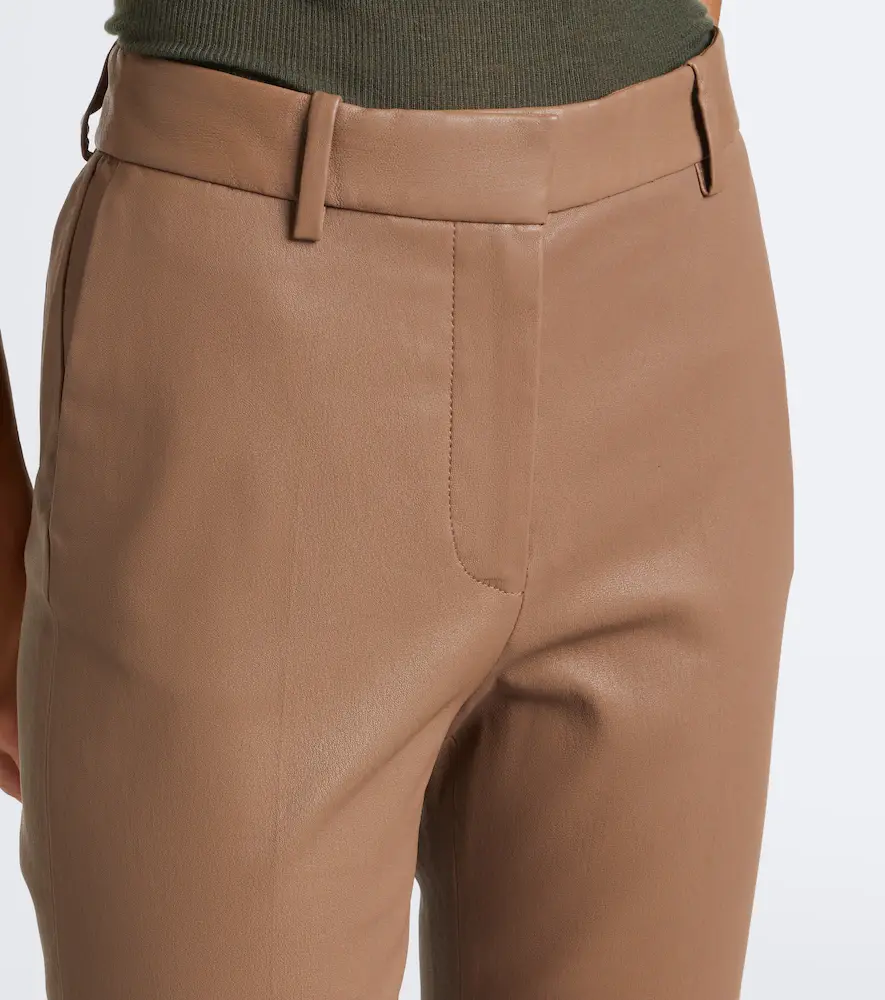 Joseph Coleman leather slim pants | Thumbnail 4