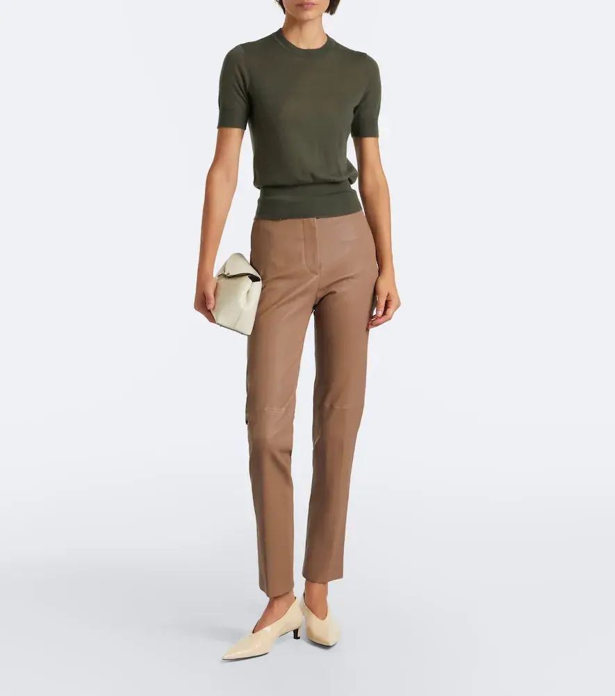Joseph Coleman leather slim pants | Thumbnail 5
