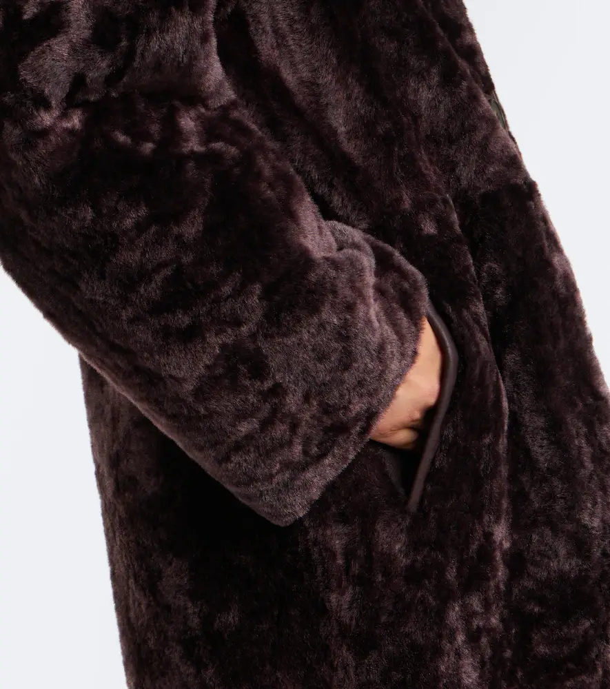 Joseph Ari reversible leather and shearling coat | Thumbnail 6