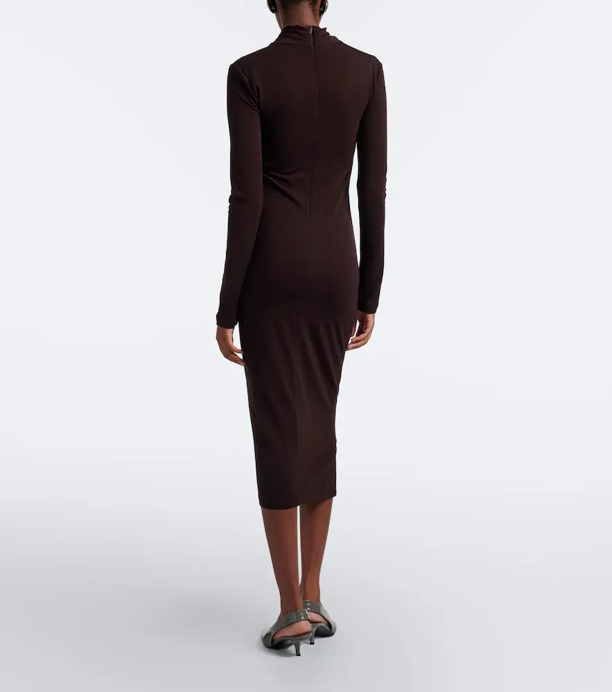 Max Mara Jersey midi dress | Thumbnail 3 Max Mara Jersey midi dress | Thumbnail 3