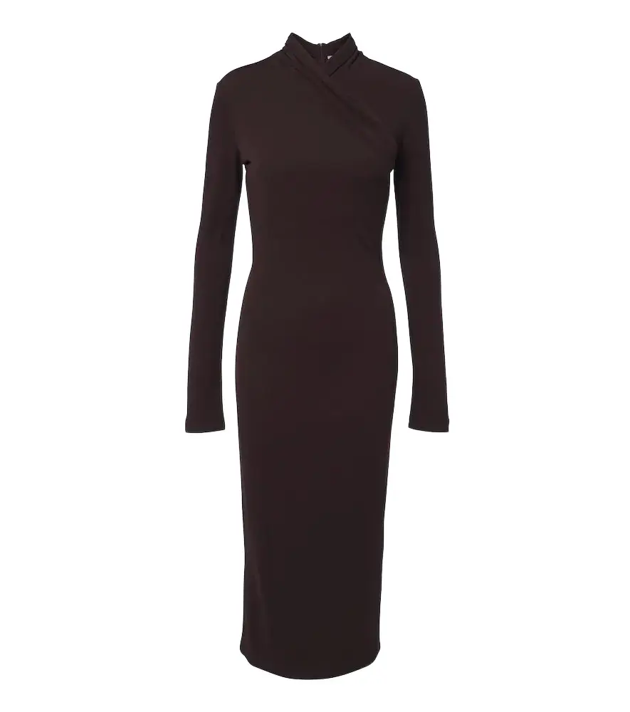 Max Mara Jersey midi dress | Image 1 Max Mara Jersey midi dress | Image 1