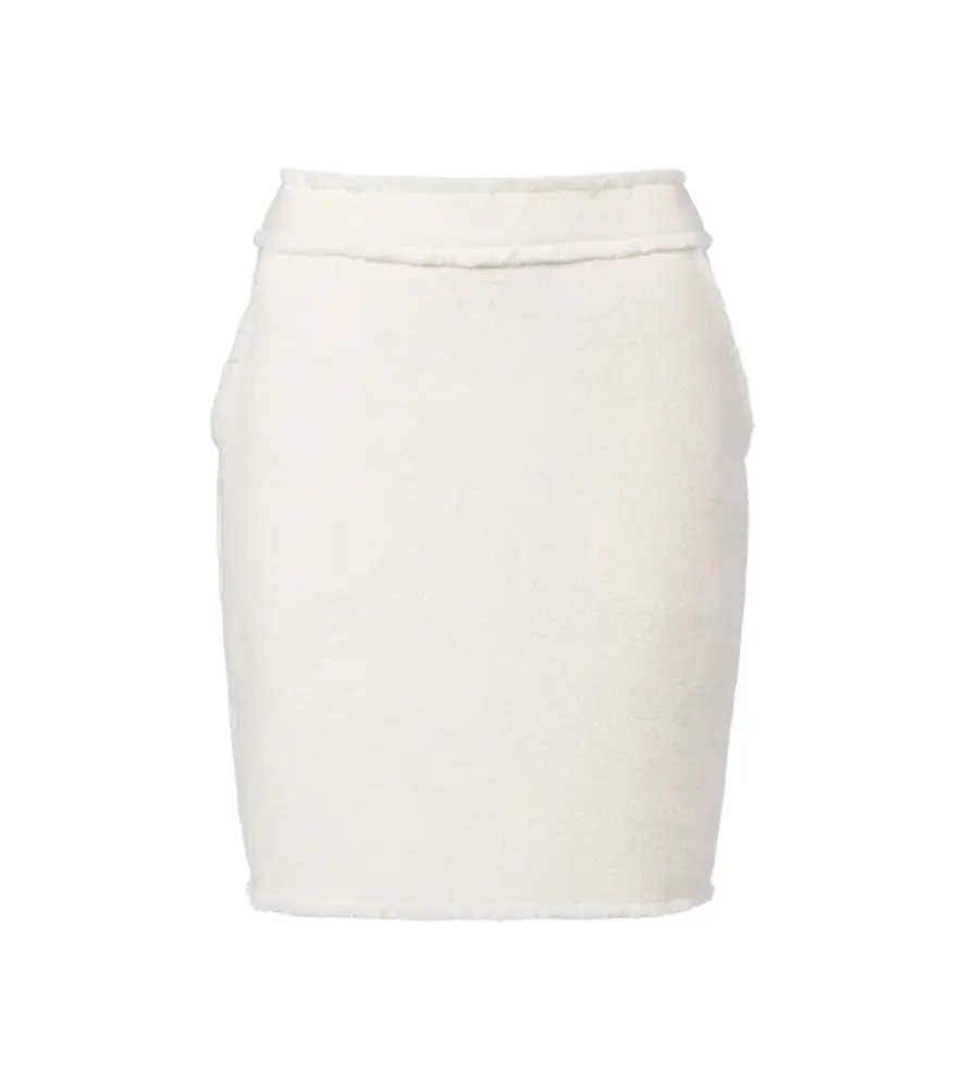 Max Mara Virgin wool jersey miniskirt | Image 1 Max Mara Virgin wool jersey miniskirt | Image 1