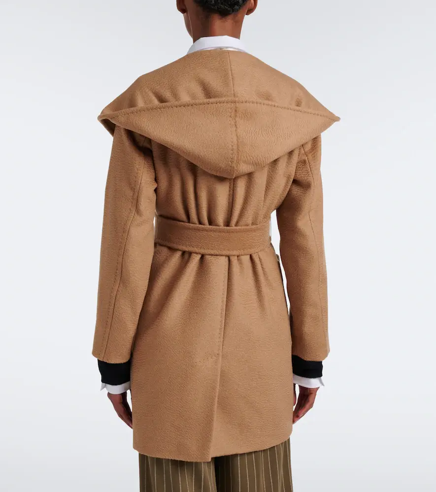 Max Mara Camel hair wrap coat | Thumbnail 5 Max Mara Camel hair wrap coat | Thumbnail 5