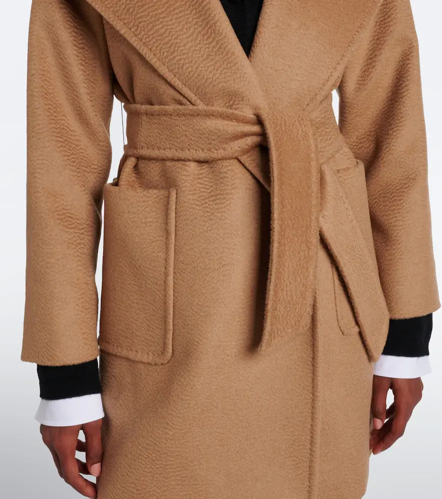 Max Mara Camel hair wrap coat | Thumbnail 7 Max Mara Camel hair wrap coat | Thumbnail 7