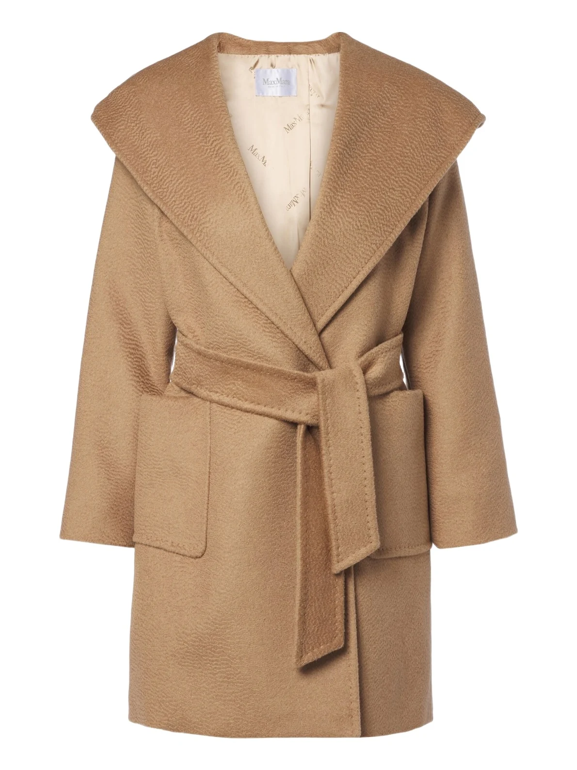 Max Mara Camel hair wrap coat