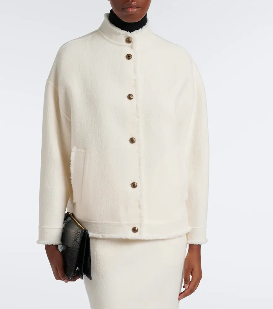 Max Mara Virgin wool jacket | Thumbnail 2 Max Mara Virgin wool jacket | Thumbnail 2