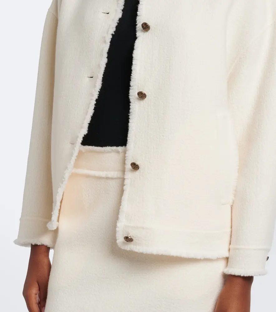 Max Mara Virgin wool jacket | Thumbnail 3 Max Mara Virgin wool jacket | Thumbnail 3
