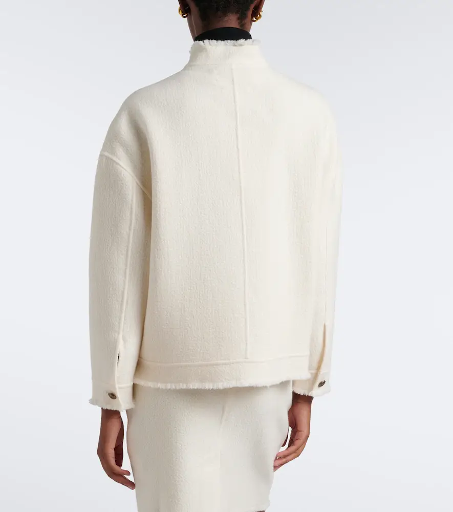 Max Mara Virgin wool jacket | Thumbnail 4 Max Mara Virgin wool jacket | Thumbnail 4