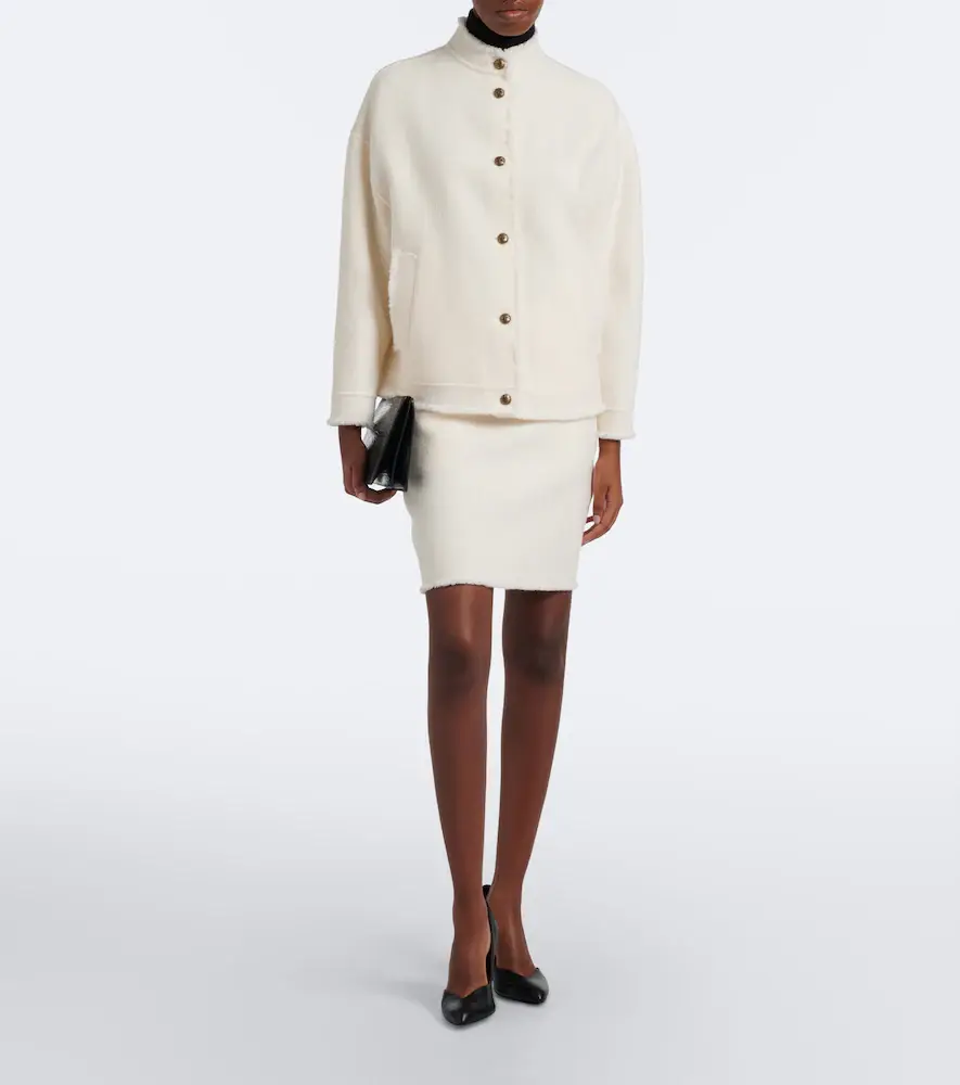 Max Mara Virgin wool jacket | Thumbnail 7 Max Mara Virgin wool jacket | Thumbnail 7