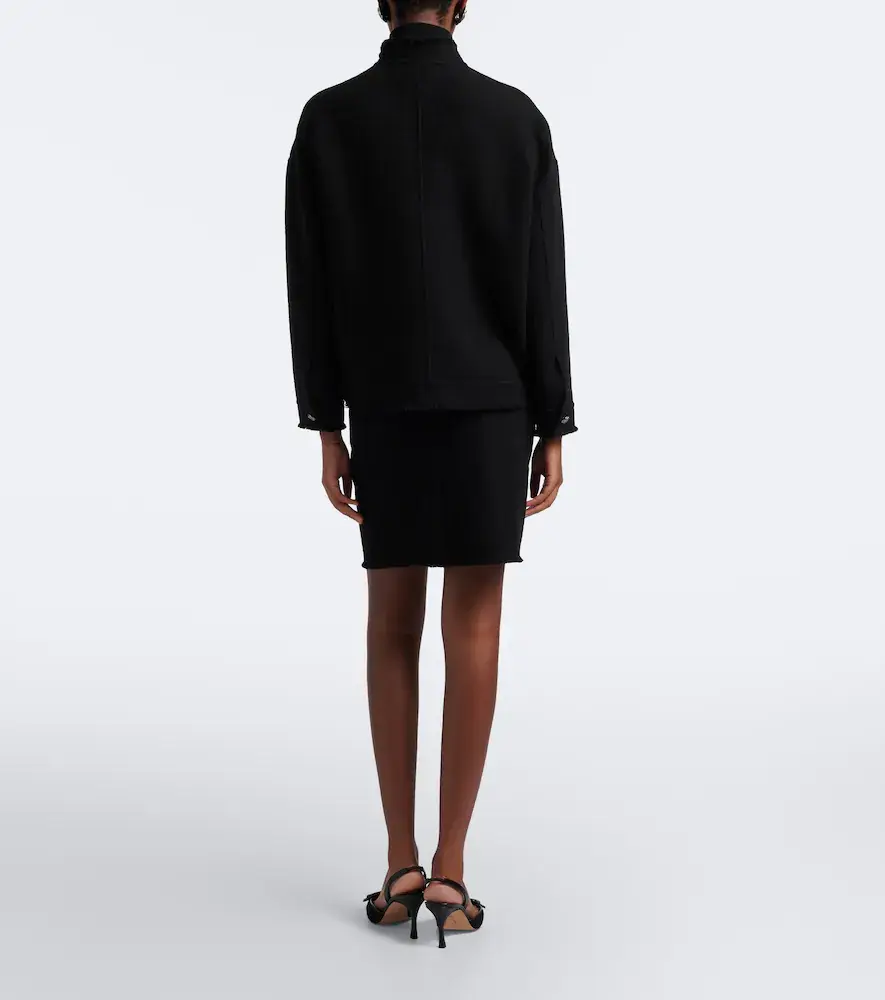 Max Mara Virgin wool jersey miniskirt | Thumbnail 5 Max Mara Virgin wool jersey miniskirt | Thumbnail 5