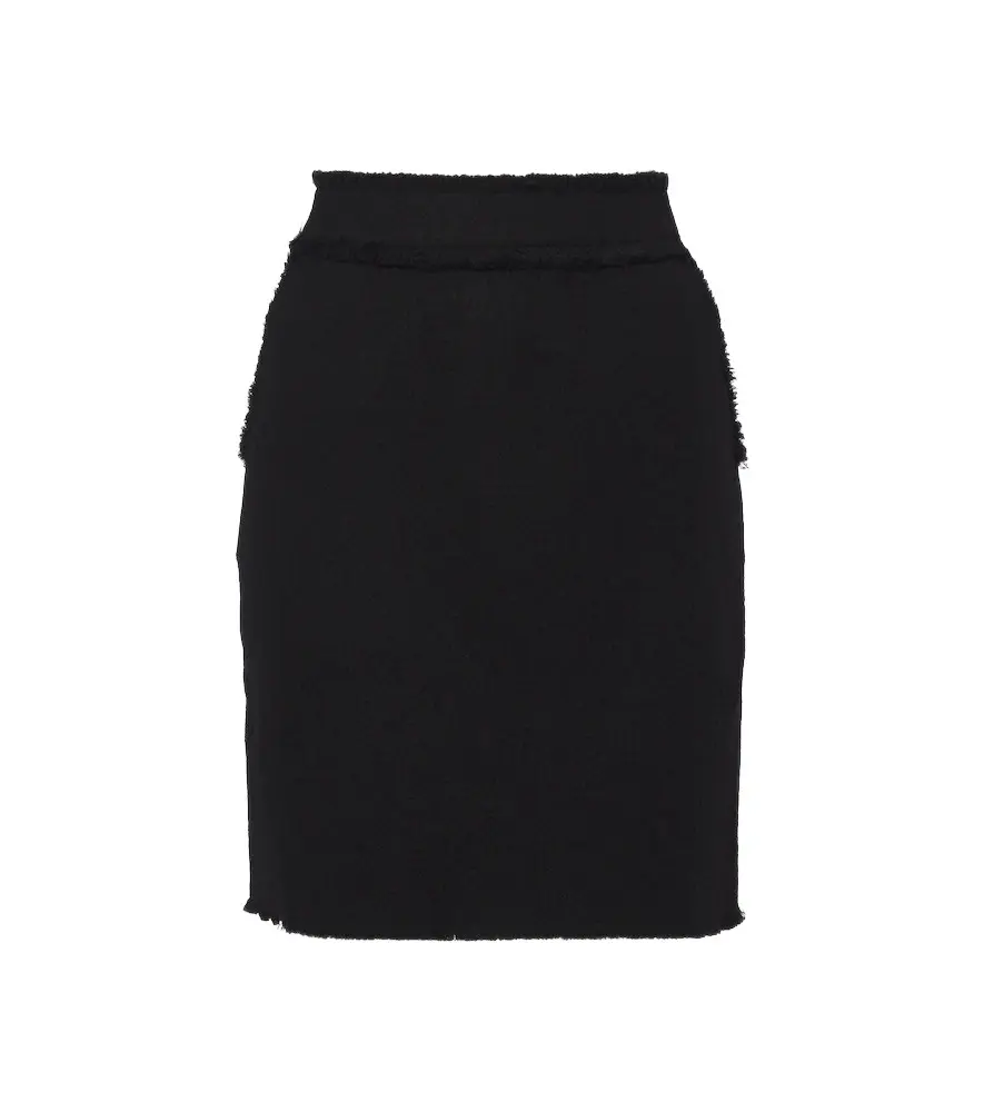 Max Mara Virgin wool jersey miniskirt | Image 1 Max Mara Virgin wool jersey miniskirt | Image 1