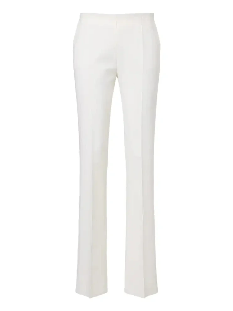 Wool-blend straight pants Wool-blend straight pants