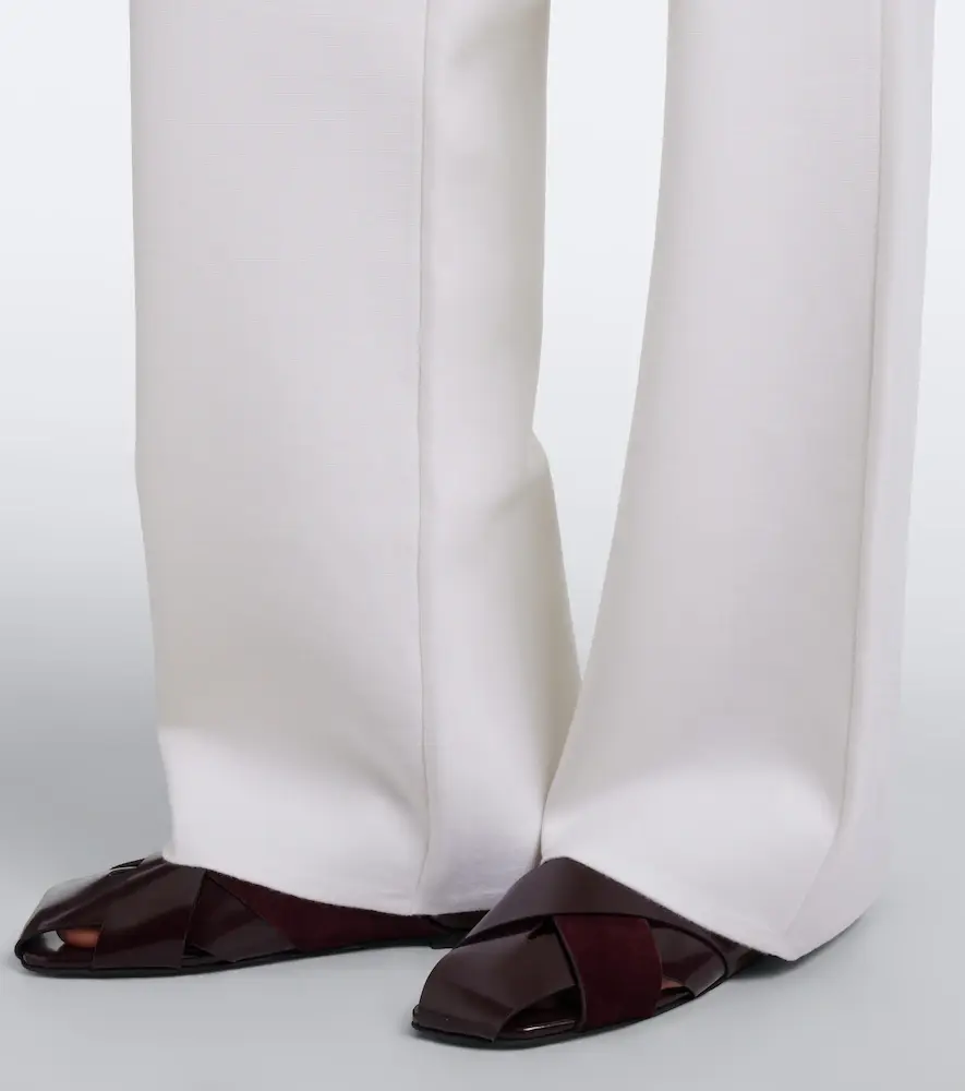 Max Mara Wool-blend wide-leg pants | Thumbnail 4 Max Mara Wool-blend wide-leg pants | Thumbnail 4