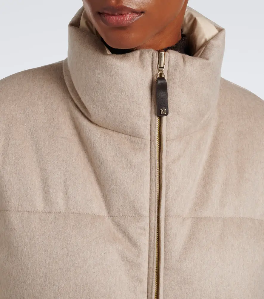 Max Mara Reversible cashmere down jacket | Thumbnail 3 Max Mara Reversible cashmere down jacket | Thumbnail 3