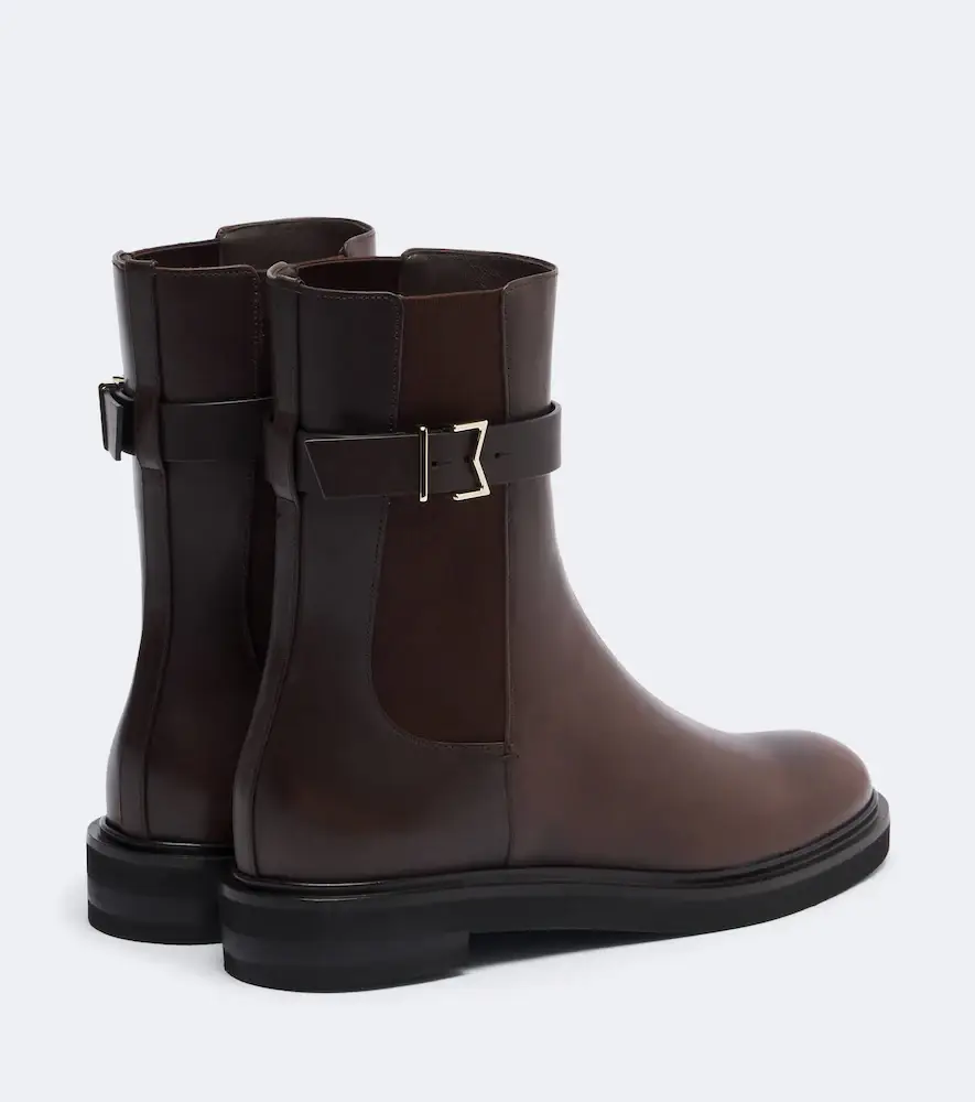 Max Mara Leather ankle boots | Thumbnail 3 Max Mara Leather ankle boots | Thumbnail 3