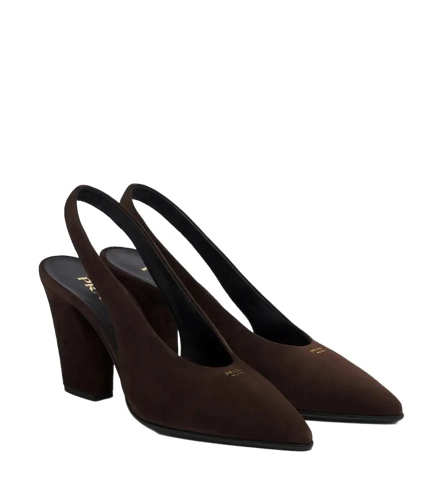 Prada Suede slingback pumps | Image 1 Prada Suede slingback pumps | Image 1