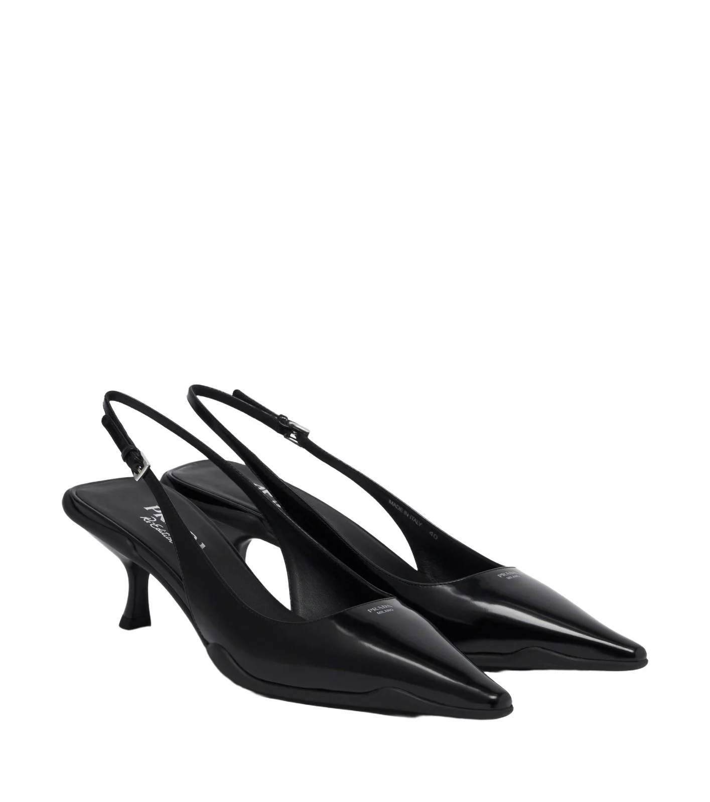 Leather slingback pumps Leather slingback pumps