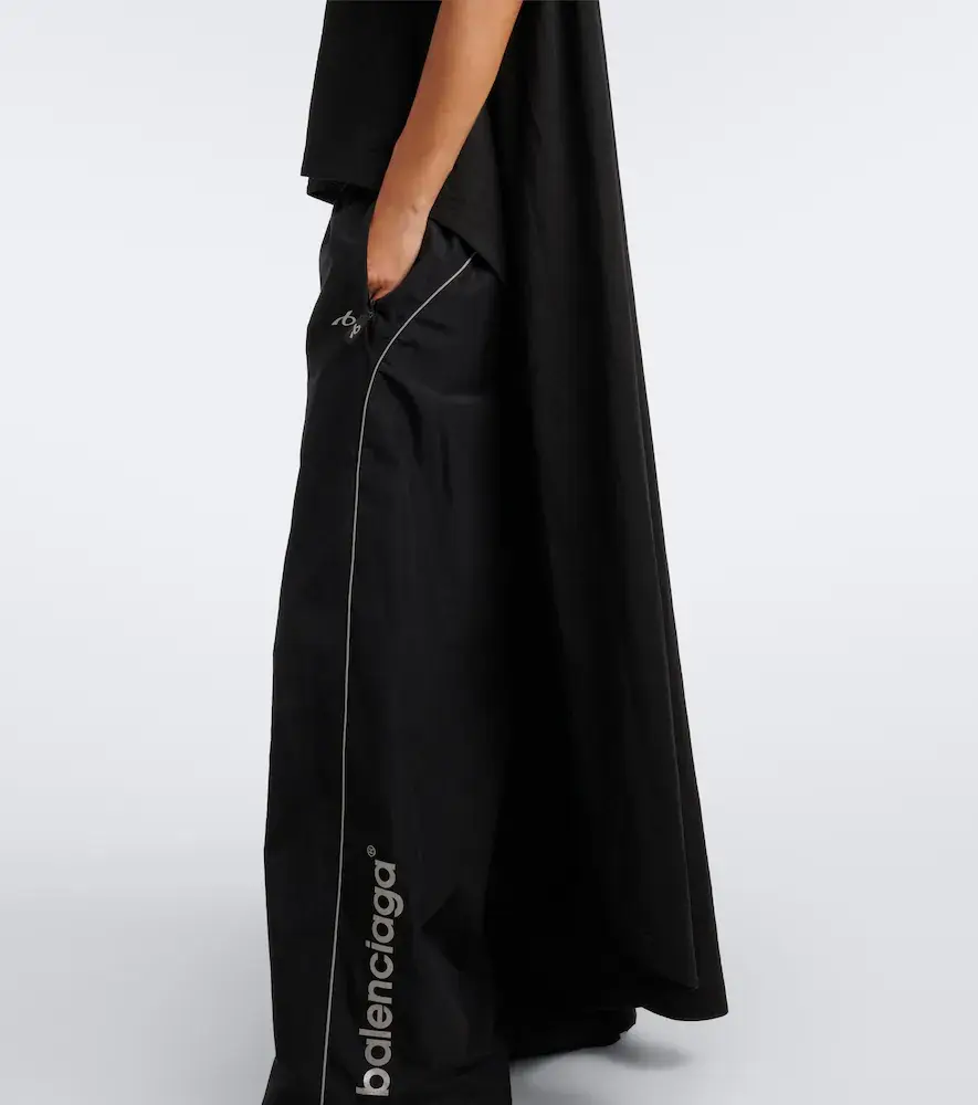 Balenciaga Asymmetric cotton jersey T-shirt | Thumbnail 3