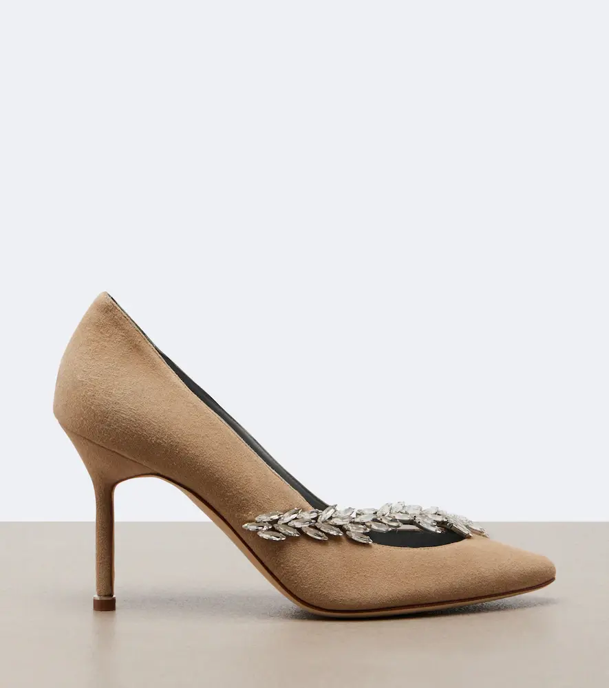 Balenciaga x Manolo Blahnik suede pumps | Thumbnail 4 Balenciaga x Manolo Blahnik suede pumps | Thumbnail 4