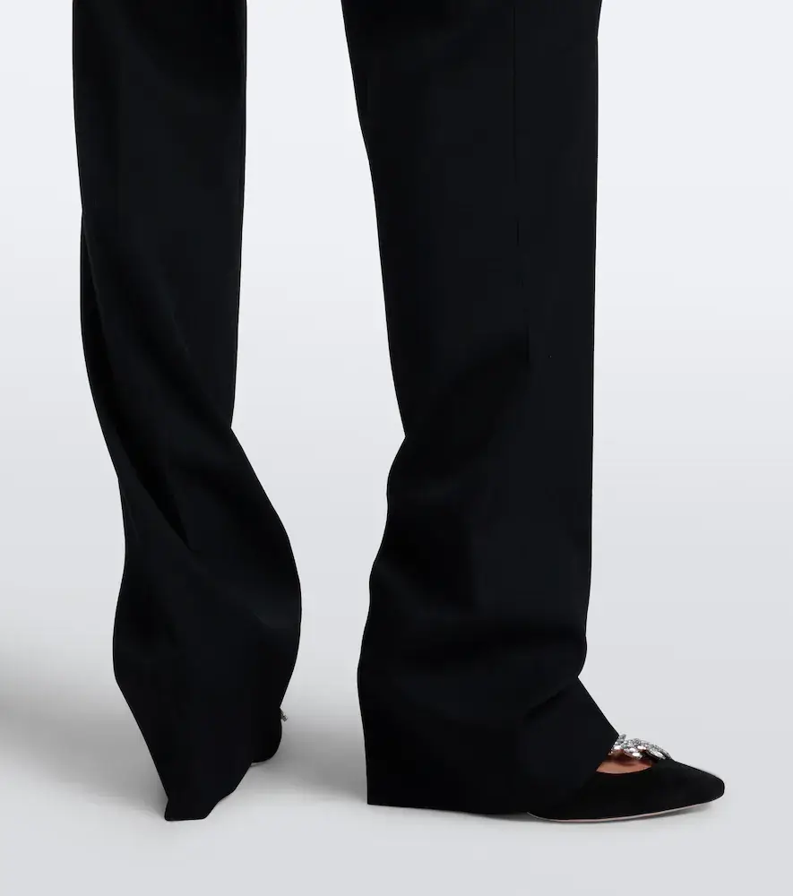 Balenciaga Wool twill slim pants | Thumbnail 5 Balenciaga Wool twill slim pants | Thumbnail 5