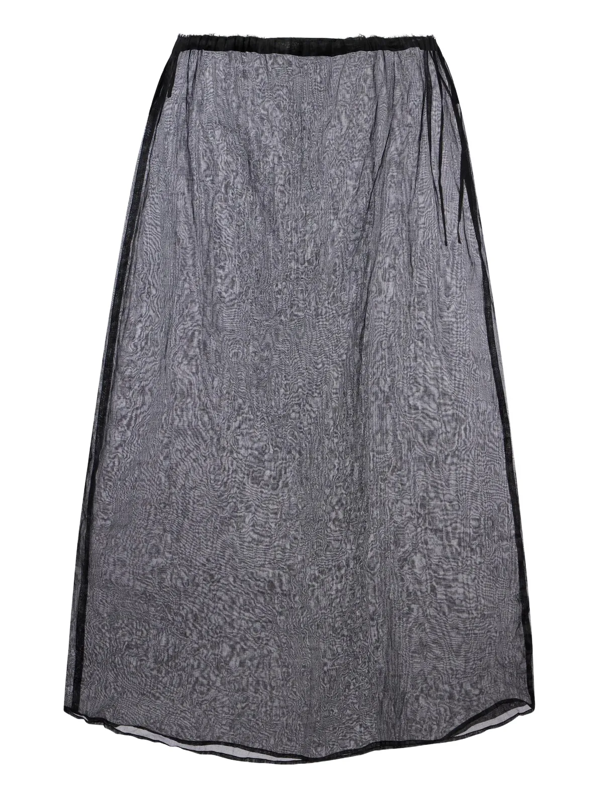 Prada Cotton organdy midi skirt