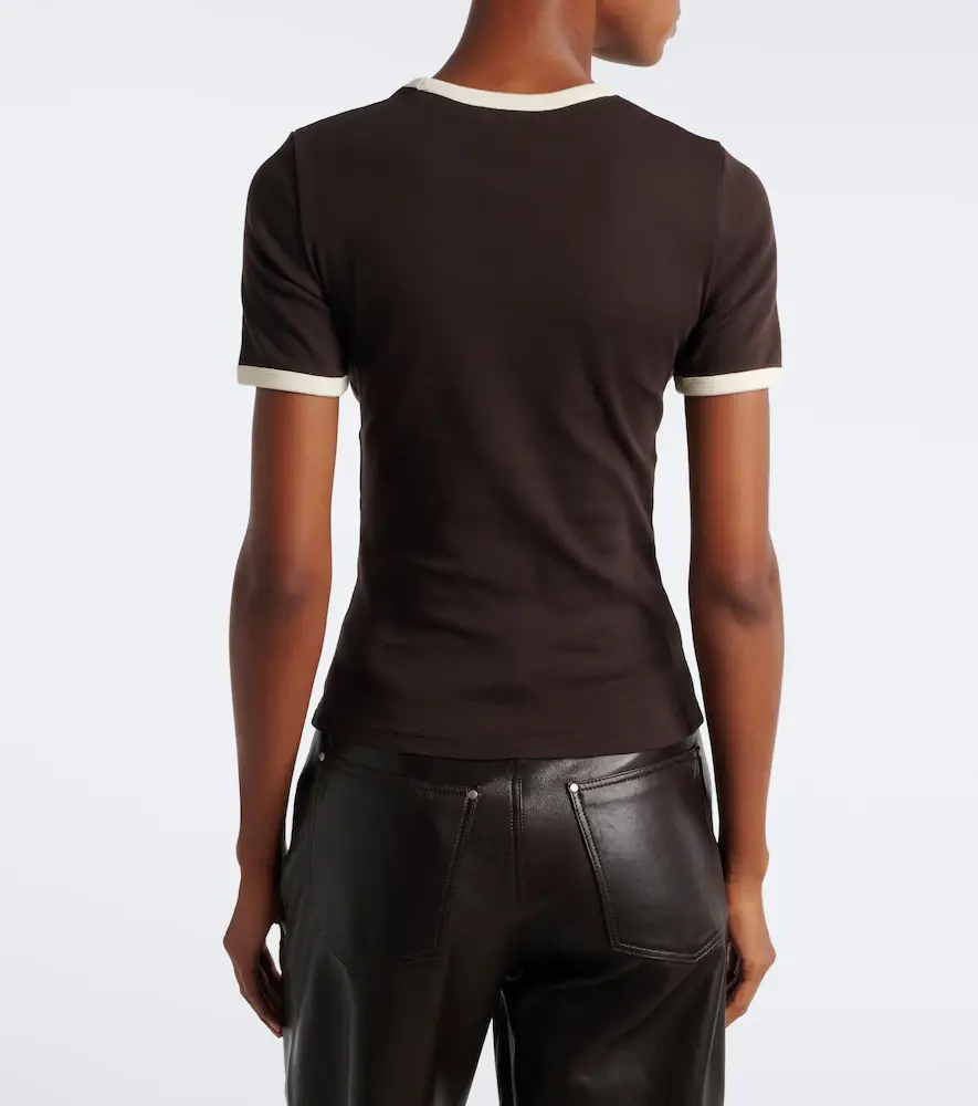 Courrèges Courrèges Cotton jersey T-shirt | Thumbnail 3