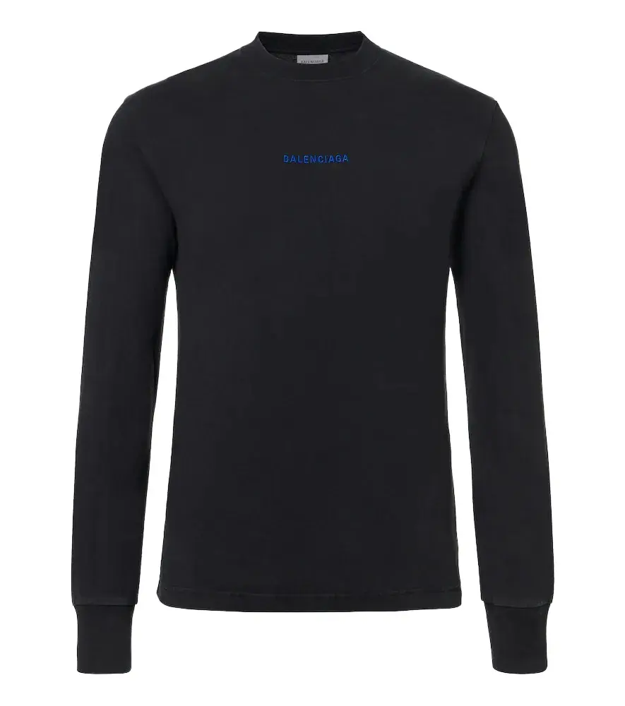 Balenciaga Logo cotton jersey T-shirt | Image 1 Balenciaga Logo cotton jersey T-shirt | Image 1