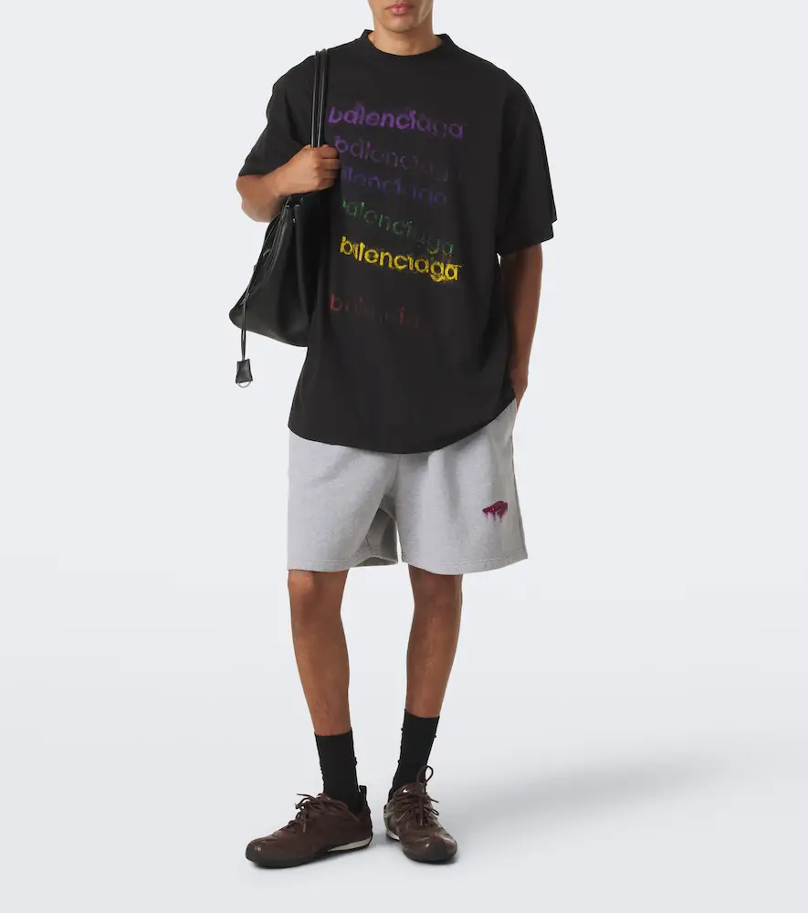Balenciaga Cotton jersey shorts | Thumbnail 5 Balenciaga Cotton jersey shorts | Thumbnail 5