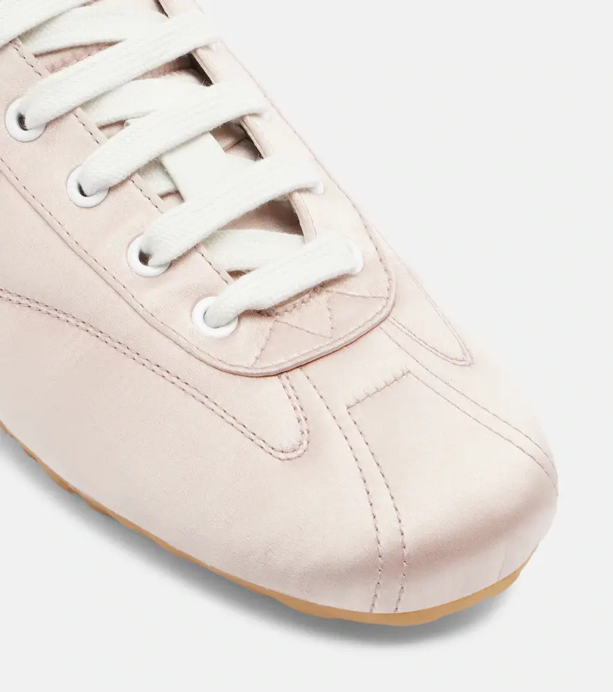 Alexander McQueen Boxe satin sneakers | Thumbnail 3