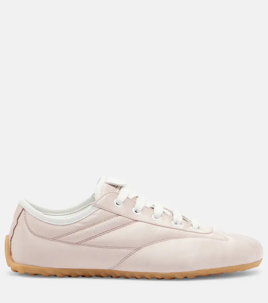 Alexander McQueen Boxe satin sneakers | Thumbnail 6